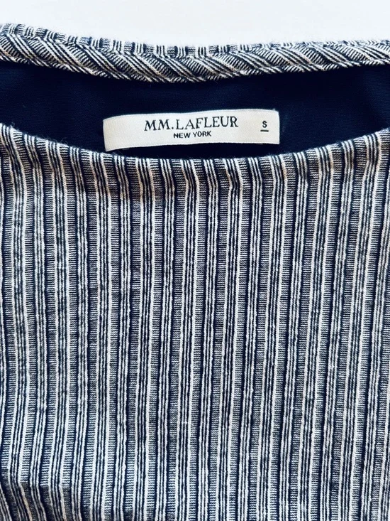 MM Lafleur Gray Ribbed Twist-Front short Dress - Picture 7 of 10